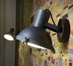 Plafonnier & Spot|Applique*Nemo Lighting Applique murale, plafonnier, Projecteur 165, , Ø17cm, H18cm - bleu