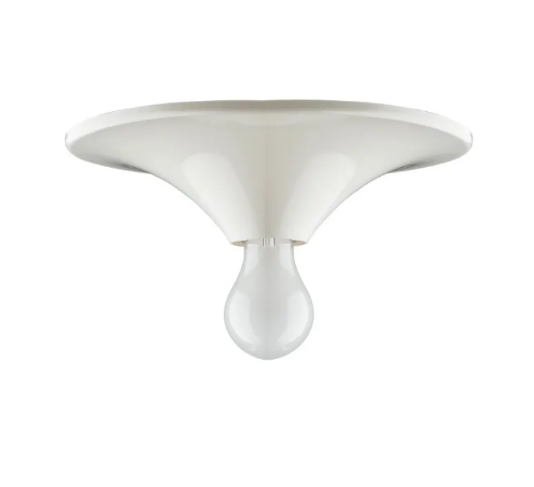 Applique|Plafonnier & Spot*Zangra Applique murale, Plafonnier, , Ø25cm, H6,5cm - blanc