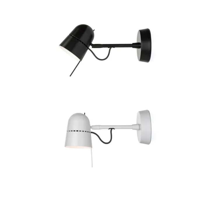 Applique murale, Plafonnier, Counterbalance D73a, noir, LED, 2700K, 800lm, L28cm, H11,7cm - Luceplan
