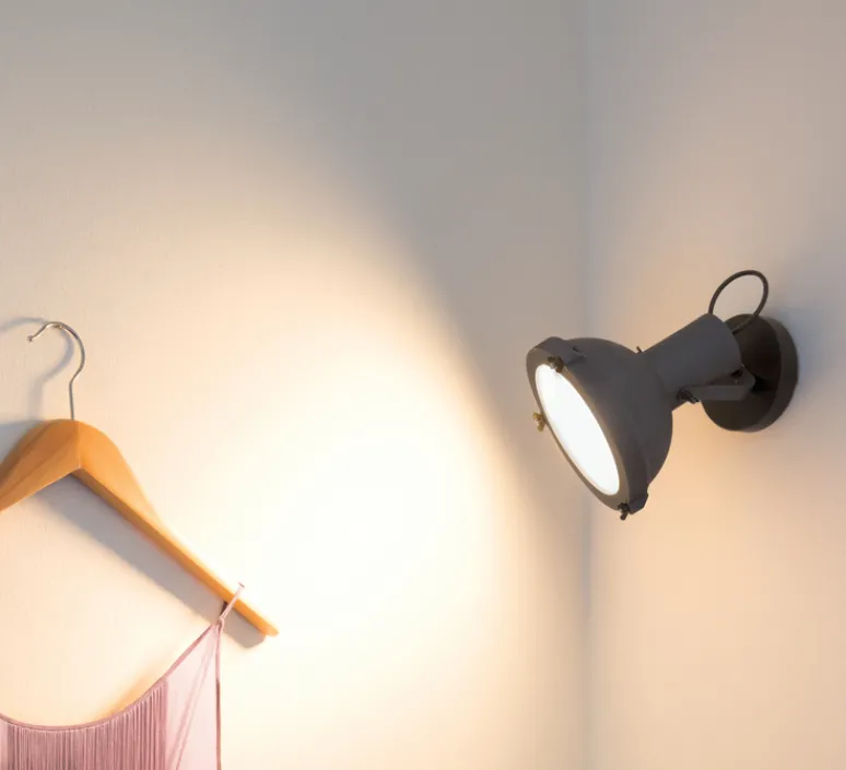 Plafonnier & Spot|Applique*Nemo Lighting Applique murale, plafonnier, Projecteur 165, , Ø17cm, H18cm - moka