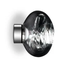 Applique*Tom Dixon Applique murale, plafonnier, LED, Melt Mini Surface, , 3000K, 800lm, Ø30cm, H25cm - chrome