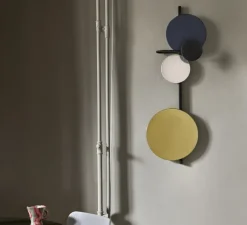 Applique murale, Planet, bleu navy, L36cm, H98cm - Please Wait to be Seated