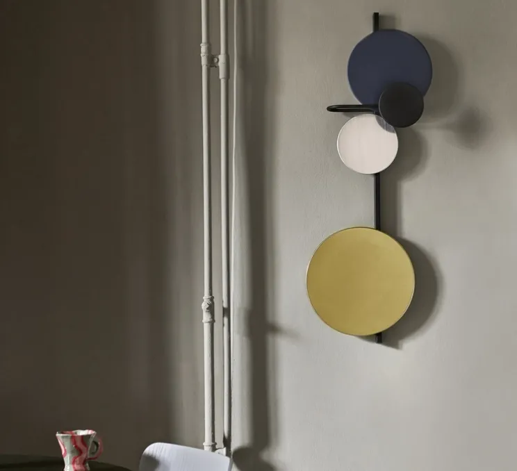 Applique murale, Planet, bleu navy, L36cm, H98cm - Please Wait to be Seated