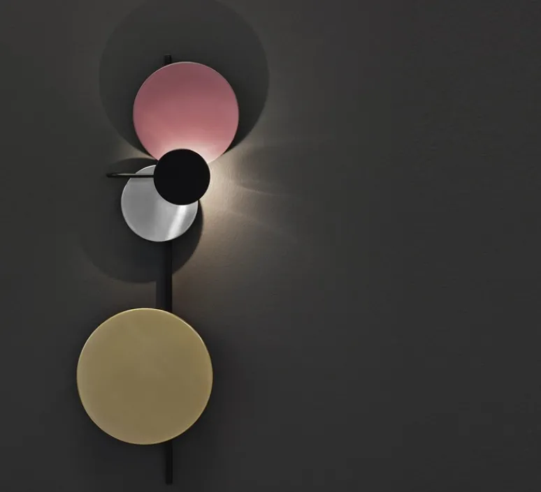 Applique*Please Wait to be Seated Applique murale, Planet, , L36cm, H98cm - rouge indien