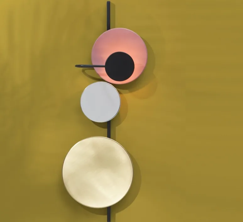 Applique*Please Wait to be Seated Applique murale, Planet, , L36cm, H98cm - rouge indien