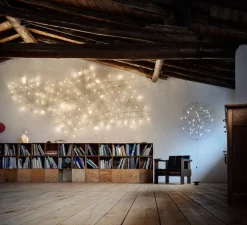 Applique murale, Pota, or, LED, 2700K, L110cm, H95cm - Catellani & Smith