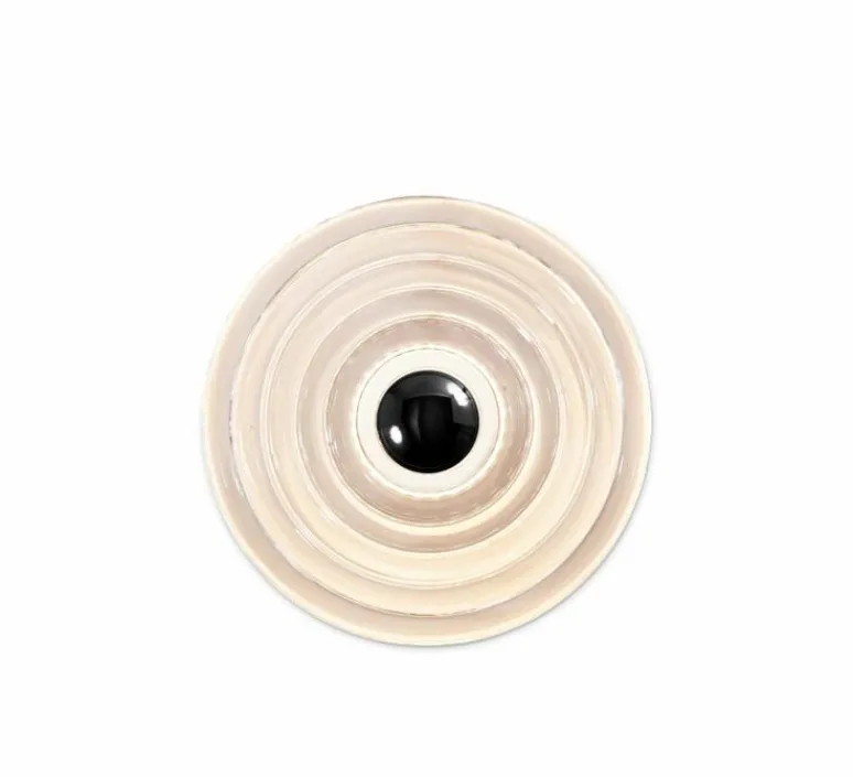 Applique*Tom Dixon Applique murale, Press Large, , IP45, LED, dim, 2700K, 500 lm, L35cm, H35cm - transparent