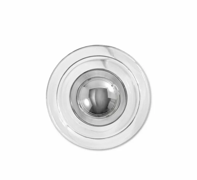 Applique*Tom Dixon Applique murale, Press Mini, , IP55, LED, dim, 2700K, 500 lm, L21,5cm, H21,5cm - transparent