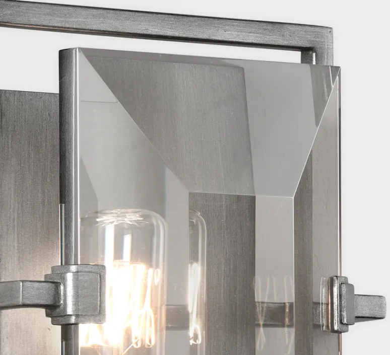 Applique*Hudson Valley Lighting Applique murale, Prism, , L18cm, H22,8cm - graphite