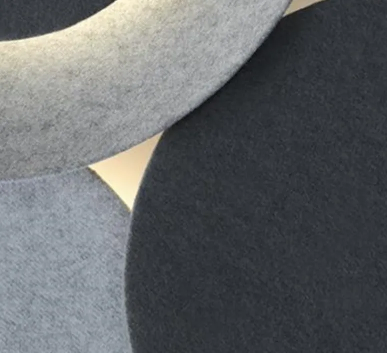 Applique*Vibia Applique murale, Puck wall, , LED, dim, 2700K, 953 lm, Ø30cm, P5cm - gris