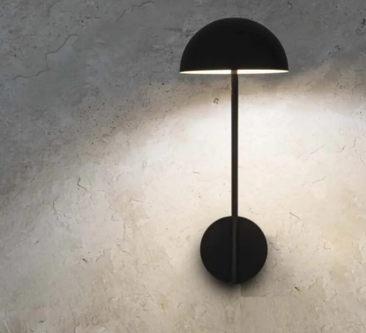 Applique murale, Pure Led, noir et or, 3000K, 1150lm, LED, Øcm, H41cm - Faro