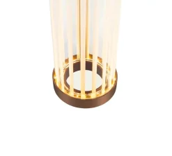 Applique*SLV Applique murale, Quimera, , LED, dim, 2700-3000K, 330 lm, Ø7,6cm, H41,3cm - cuivre foncé mat