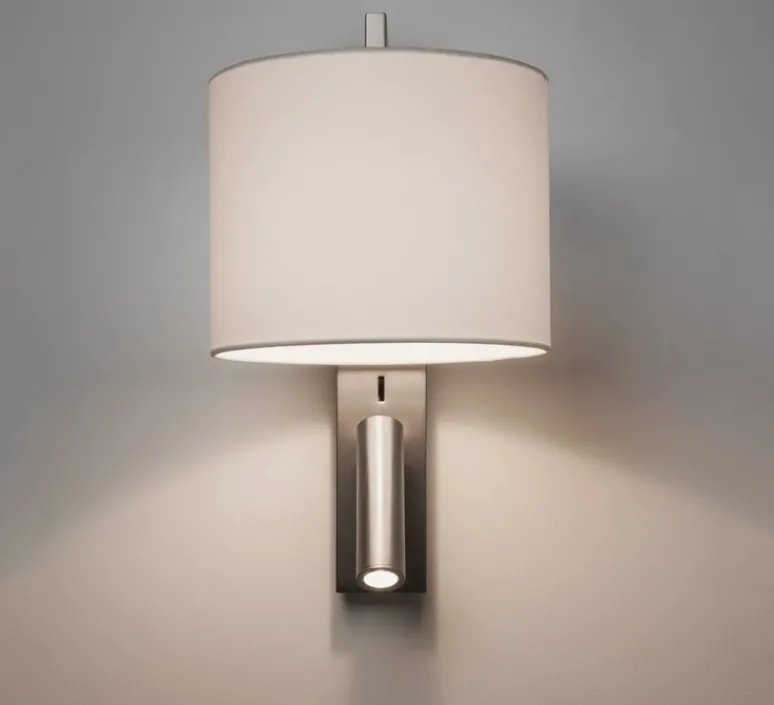 Applique*Astro Applique murale, Ravello LED Leader, , L20cm, H35cm - blanc, nickel