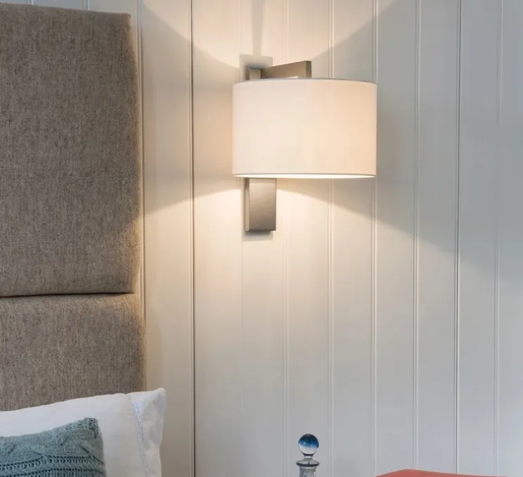 Applique murale, Ravello Wall, bronze, blanc, L60cm, H30cm - Astro Lighting