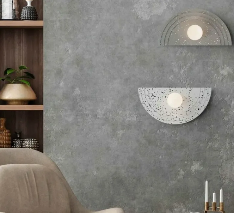 Applique*Robin Applique murale, Regina Wall, , L48cm, H25cm - white recycled plastic