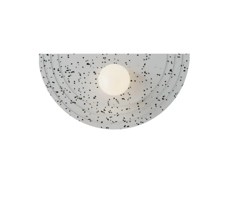 Applique*Robin Applique murale, Regina Wall, , L48cm, H25cm - white recycled plastic