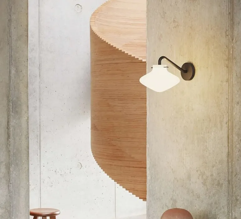 Applique*Lyfa Applique murale, Repose 175, , L17,5cm, H15,8cm - noir