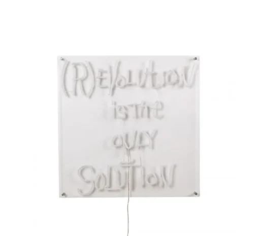 Applique*Seletti Applique murale, Revolution, , LED, dim, , lm, L70cm, H70cm - blanc