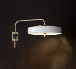 Applique*Bert frank Applique murale, Revolve , , LED, Ø65cm, H31cm - blanc