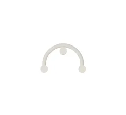 Applique*Robin Applique murale, Rigoberta indirect curved, , LED, 3000K, 1840 lm, L50cm, H32cm - blanc mat