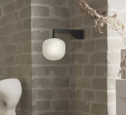 Applique*Muuto Applique murale, Rime, , L23cm, H12cm - noir