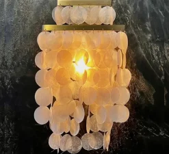 Applique*Gong Applique murale, Rita, , L15cm, H55cm - blanc