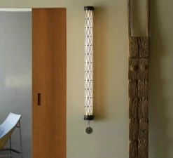 Applique murale, RIVOLI, Dimmable, noir, IP68, L130cm, H10cm - Sammode