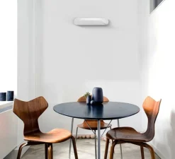 Applique murale, Roll 1465, blanc, LED, 2700K, 4920 lm, L45cm, H10cm - Martinelli Luce