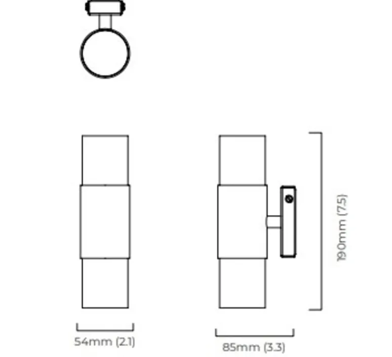 Applique*CTO lighting Applique murale, Roma, , LED, 2700K, L5,4cm, H8,5cm - bronze et albâtre