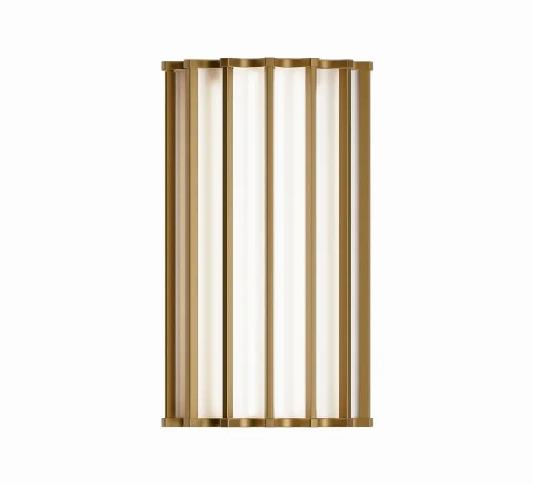 Applique*Panzeri Applique murale, Roma, , LED, dim, 2700K, 1416 lm, L36,3cm, H63cm - bronze