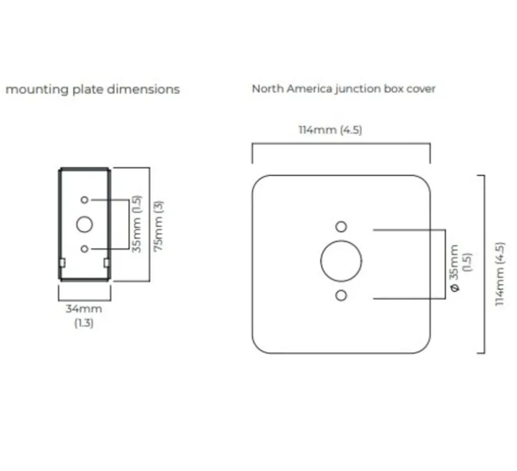 Applique murale, Roma Tall, bronze et albâtre, LED, 2700K, L5,4cm, H8,5cm - CTO lighting