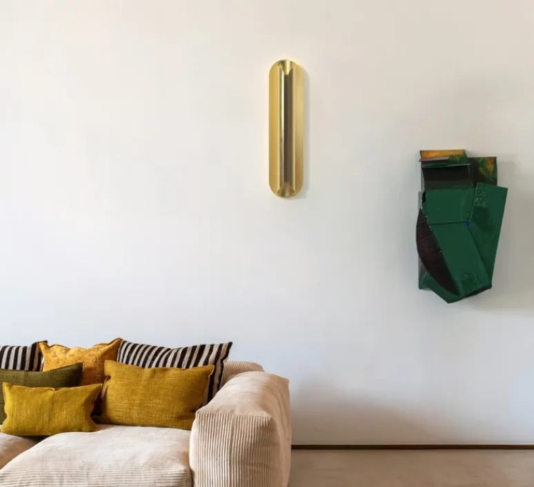 Applique*DCW éditions Paris Applique murale, Rosalie L, , LED, dim, 2700k, 2000 lm, L15cm, H60cm - or