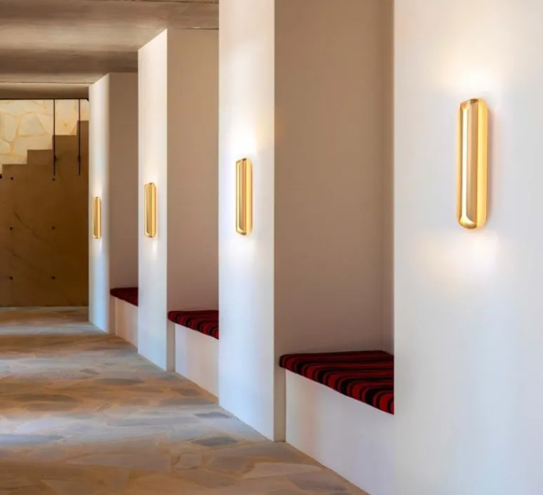 Applique*DCW éditions Paris Applique murale, Rosalie L, , LED, dim, 2700k, 2000 lm, L15cm, H60cm - or