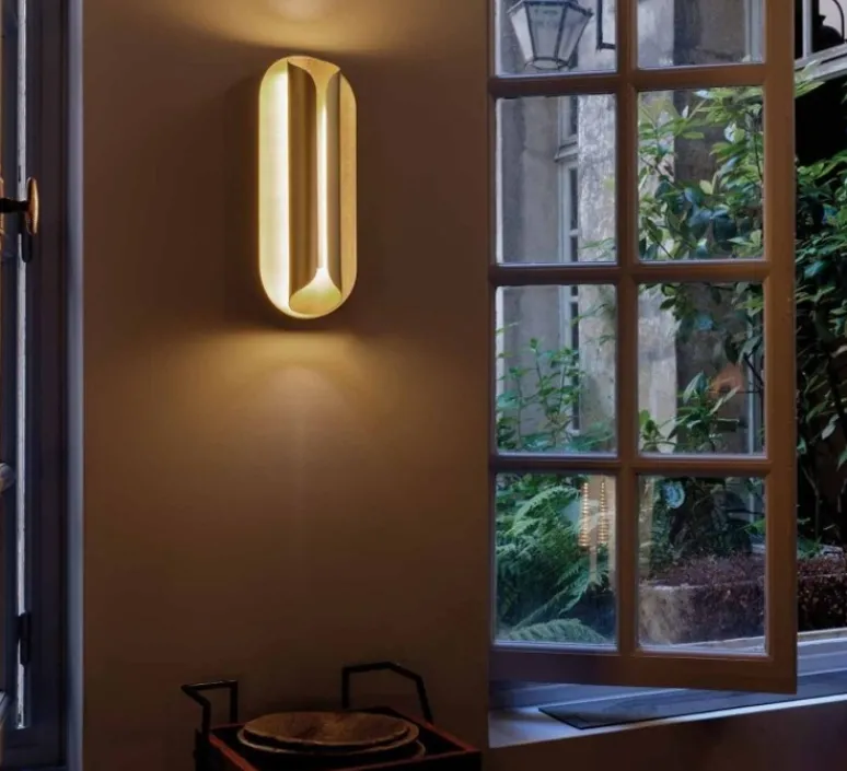 Applique*DCW éditions Paris Applique murale, Rosalie, , LED, dim, 2700k, 1200 lm, L15cm, H40cm - or