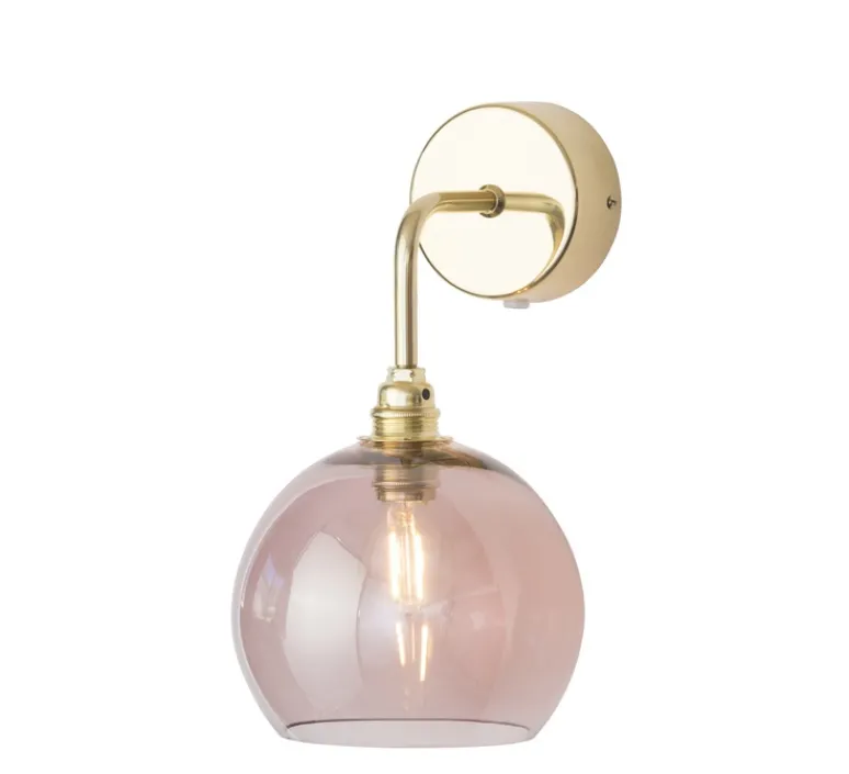 Applique*Ebb and Flow Applique murale, Rowan, , L15cm, H28cm - vieux rose