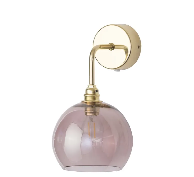 Applique*Ebb and Flow Applique murale, Rowan, , L15cm, H28cm - vieux rose