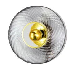 Applique*Elements lighting Applique murale, ROXANNE PETITE, , Ø20cm, H12cm - graphite doré