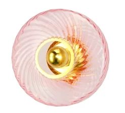 Applique*Elements lighting Applique murale, ROXANNE, , Ø28cm, H15cm - rose spinelle