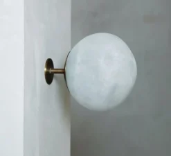 Applique*Contain Applique murale, Salty Wall 14, , L14cm, H14cm - laiton brossé