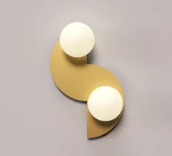 Applique*Atelier Areti Applique murale, Salzburg 570, , L30cm, H46cm - laiton