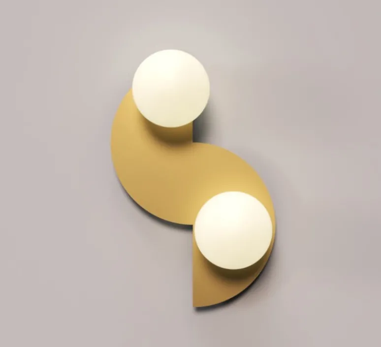 Applique*Atelier Areti Applique murale, Salzburg 570, , L30cm, H46cm - laiton