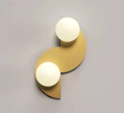 Applique murale, Salzburg 570, laiton, L30cm, H46cm - Atelier Areti