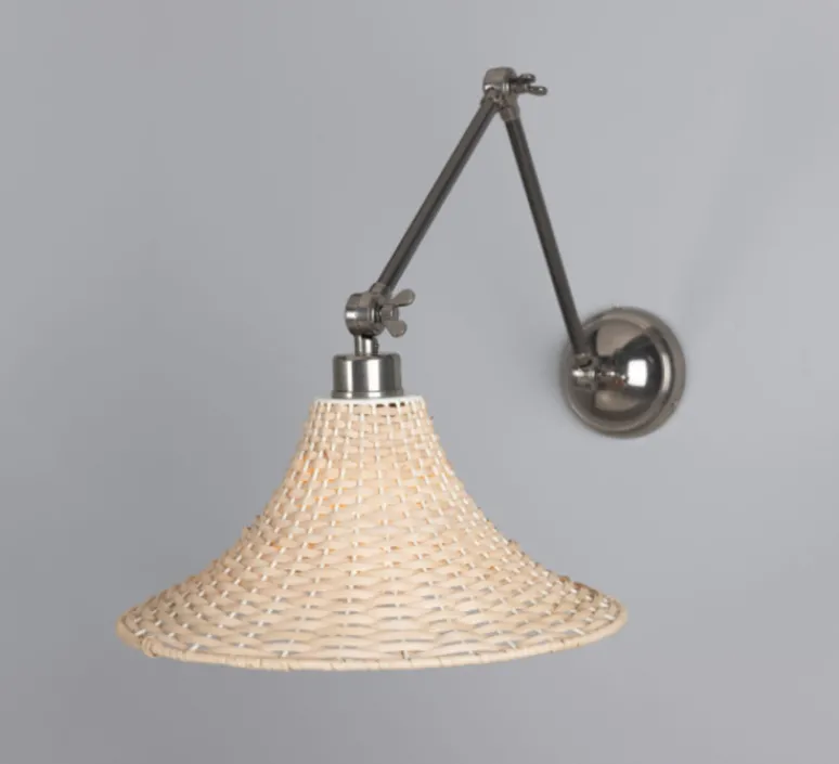 Applique*Mullan Lighting Applique murale, Savannah Large, , Ø34,5cm, H65cm - argent antique