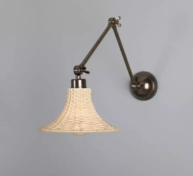 Applique*Mullan Lighting Applique murale, Savannah Small, , Ø24cm, H65cm - laiton antique