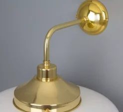 Applique*Mullan Lighting Applique murale, Schoolhouse, , L38cm, H35cm - laiton poli