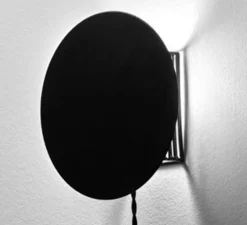 Applique*Serax Applique murale, Scudo, , Ø20cm, P8cm - noir