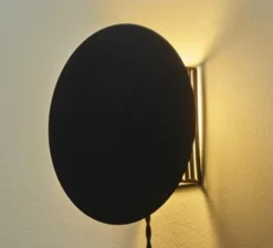 Applique*Serax Applique murale, Scudo, , Ø20cm, P8cm - noir