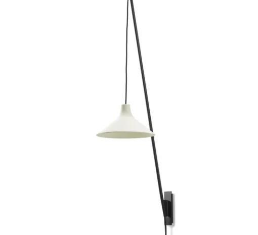 Applique*Serax Applique murale, Seam Wall lamp S, , L20cm, H75cm - Noir et blanc