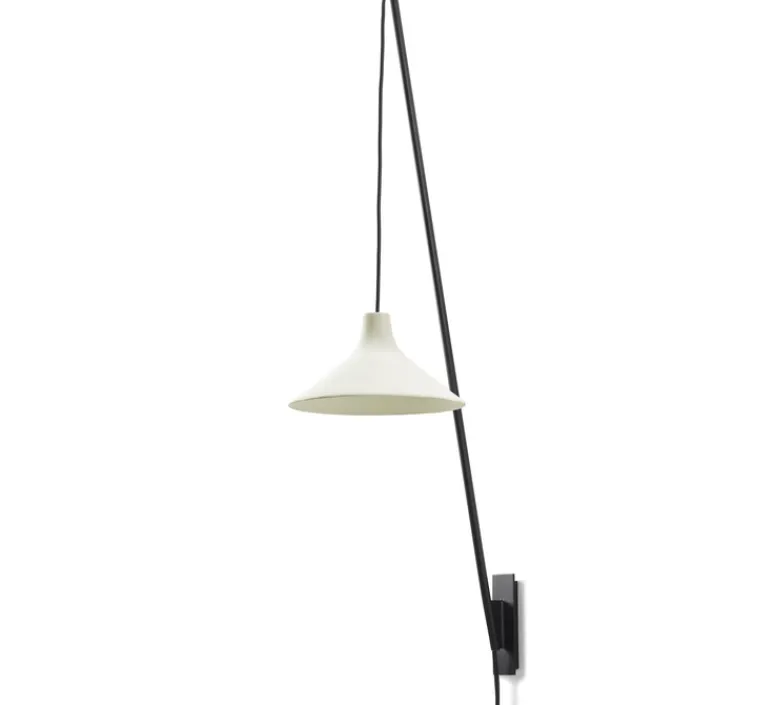 Applique*Serax Applique murale, Seam Wall lamp S, , L20cm, H75cm - Noir et blanc