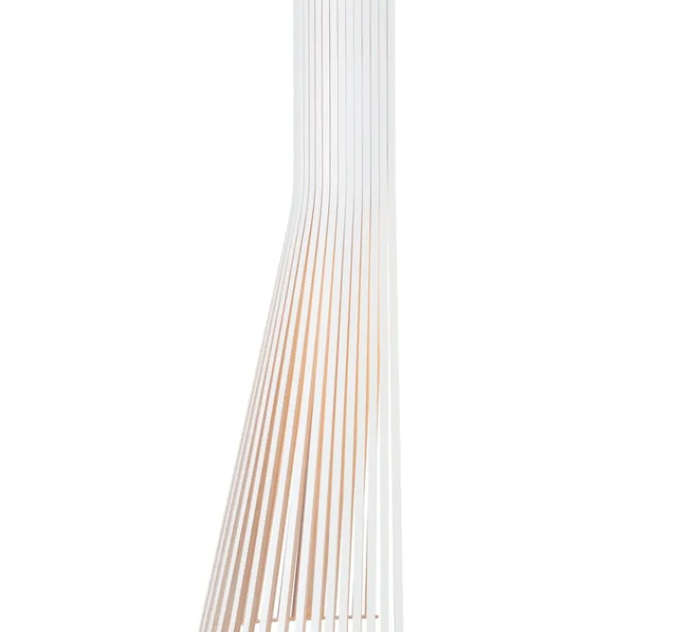 Applique*Secto Design Applique murale, Secto 4230, câble+interrupteur, , 3000K, 370lm, H60cm, L30cm - blanc